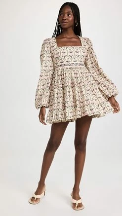 Wholesale ???? Agua By Agua Bendita Avena Peonia Aurora Mini ???? Dress Multi Color ????