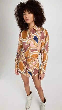 Flash Sale ???? Alexis Alessandro ???? Dress Abstract Maroon ✨