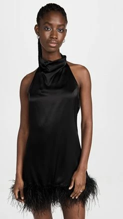 Budget ???? Amanda Uprichard Lunaria ???? Dress Black ⌛