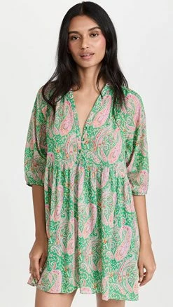 Best deal ???? Ba&sh Odeon Robe ???? Dress Vert ✔️