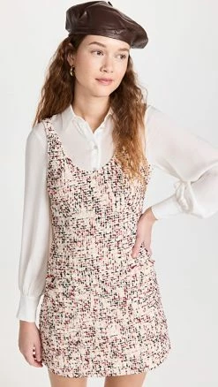 Buy ???? Cinq à Sept Florianna ???? Dress Alabaster Multi ????