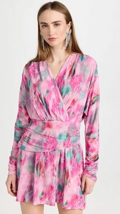 Brand new ⌛ IRO Zola ???? Dress Light Pink Multi ????