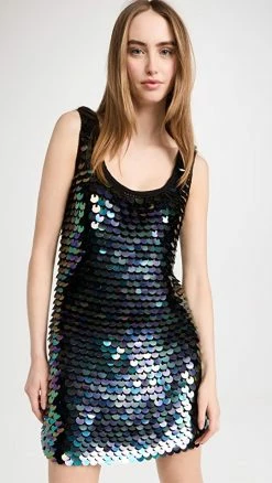 Cheapest ???? JoosTricot Sequins Crochet Mini ???? Dress Black ⌛