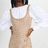 Cheap ???? Self Portrait Gold Tinsel Boucle Mini ???? Dress ????