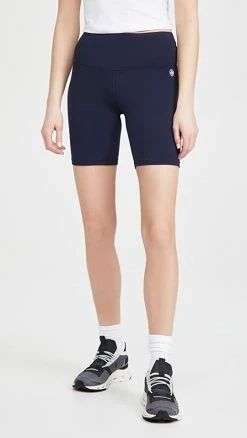 Jonathan Simkhai shop 10 Coupon ❤️ Tory Sport Weightless Bike Shorts Tory Navy ????