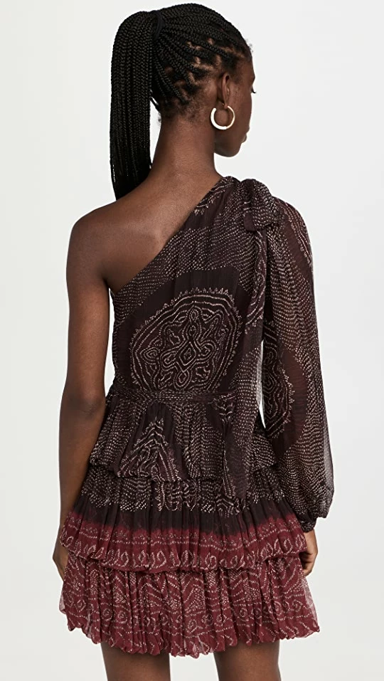 Outlet ✔️ Ulla Johnson Leah ???? Dress Garnet ⭐ 2 Outlet ✔️ Ulla Johnson Leah ???? Dress Garnet ⭐ - Image 2