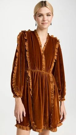 Best deal ???? Ulla Johnson Erika ???? Dress Sandstone ????