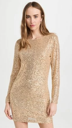 New ???? WAYF Backless Mini ???? Dress Champagne ????