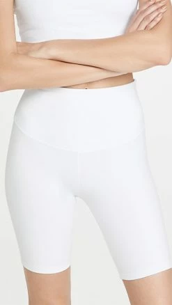 Best deal ???? Yummie Mel Cotton Stretch Shaping Biker Shorts White ????